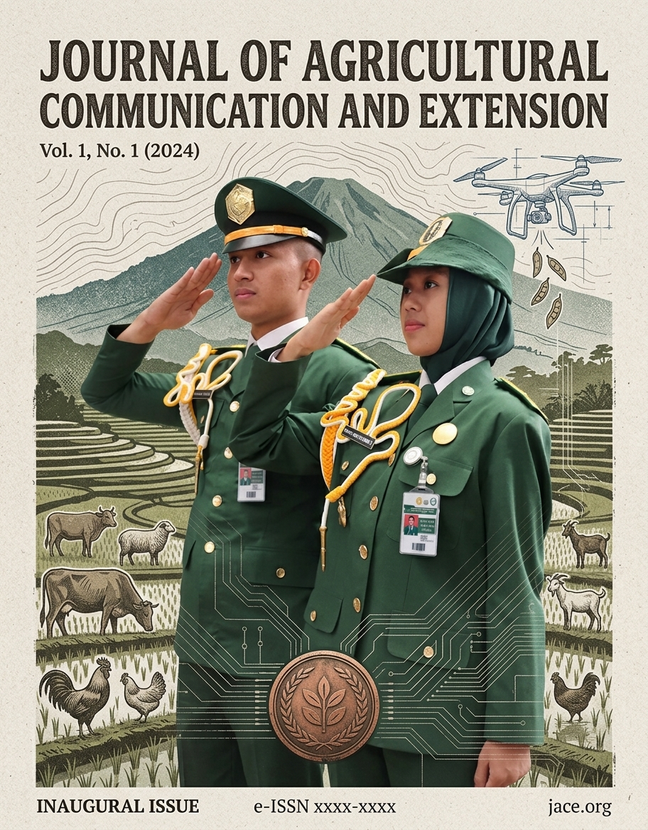 					View Vol. 1 No. 1 (2024): Journal of Agricultural Communication and Extension
				
